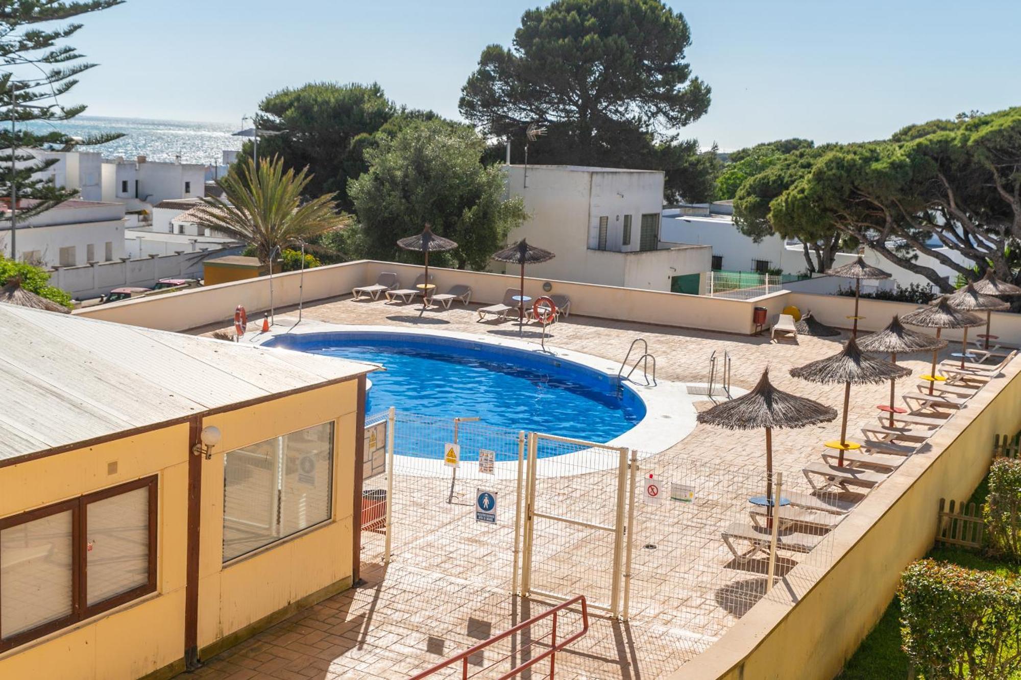 Adosado Nuevo Con Piscina, Playa, Garaje Y Jardin Los Canos De Meca Exterior photo