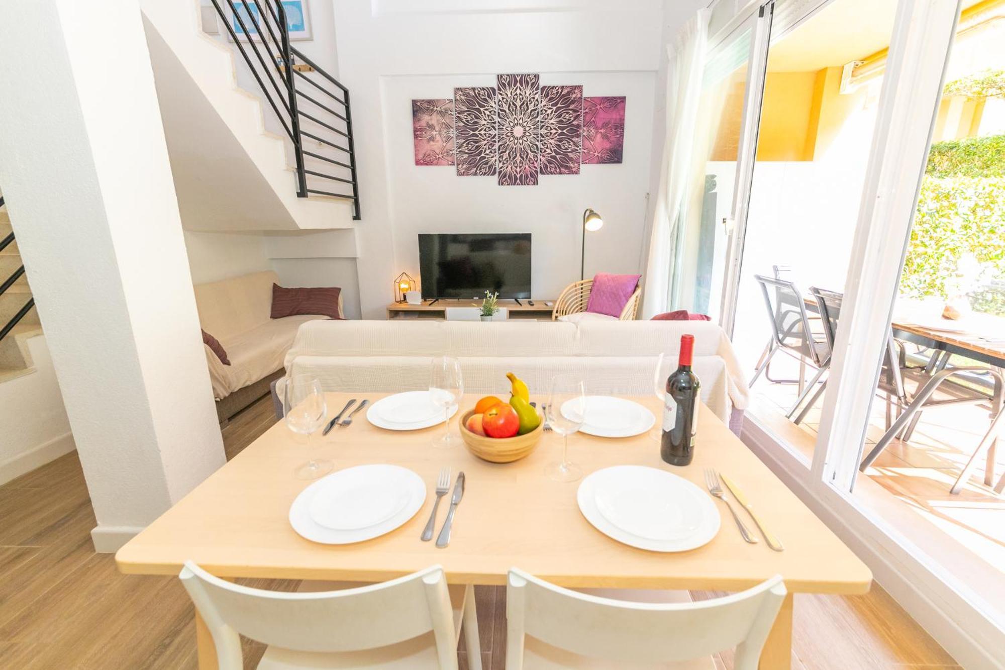 Adosado Nuevo Con Piscina, Playa, Garaje Y Jardin Los Canos De Meca Exterior photo